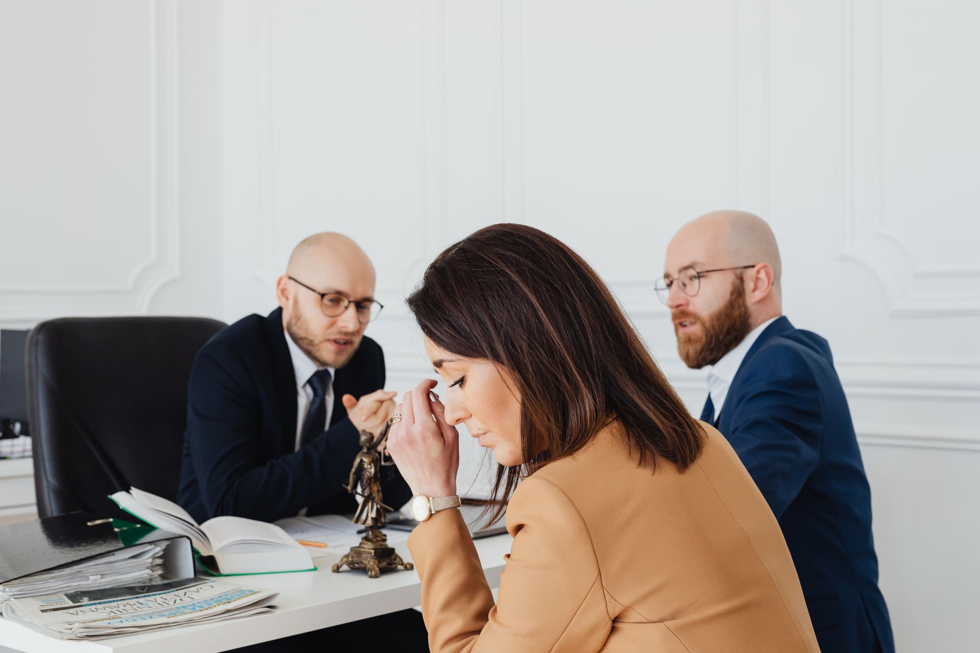 Confidential consultation about a protection-order matter